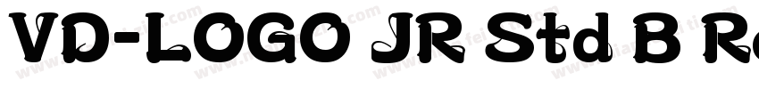 VD-LOGO JR Std B Re字体转换